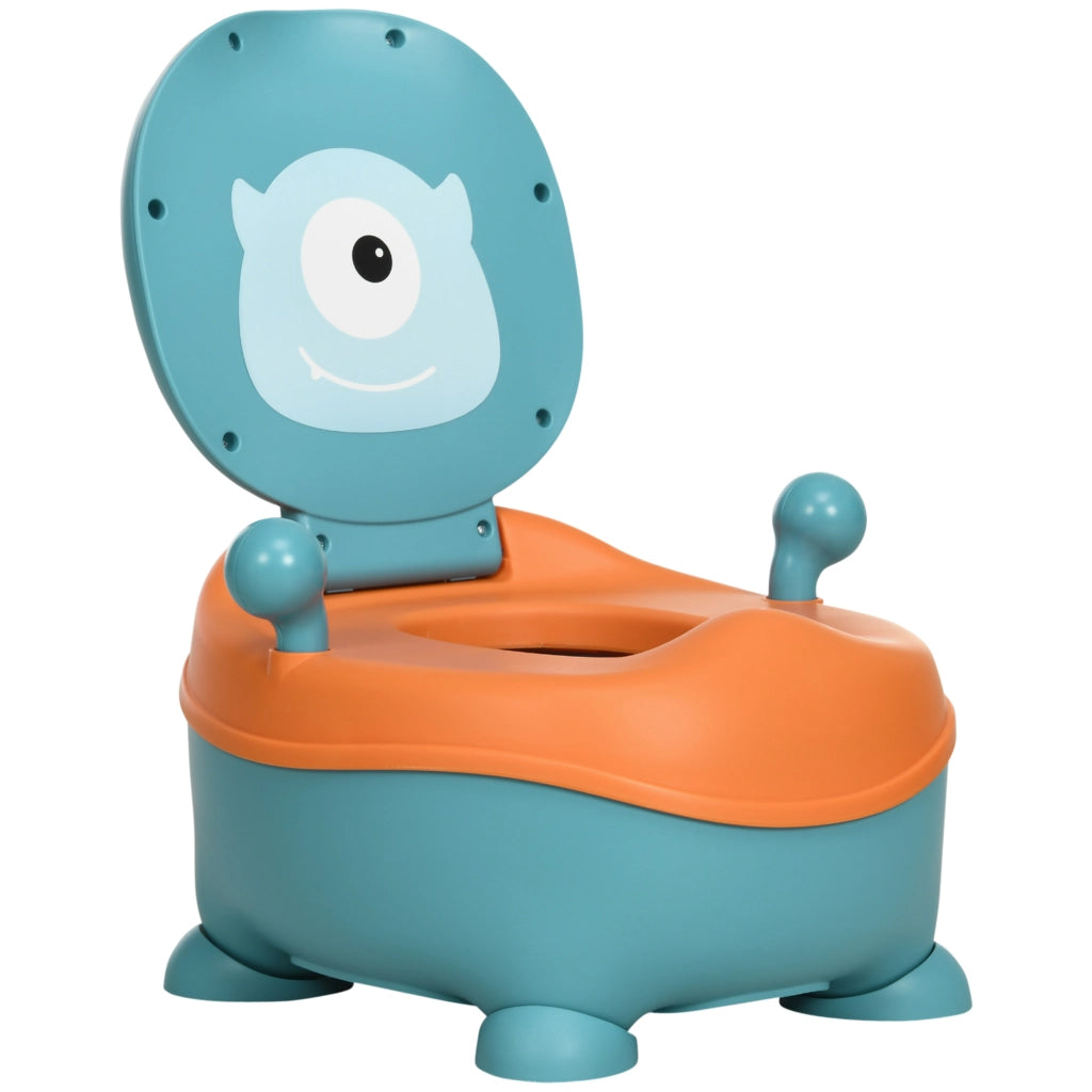 Vasino per Bambini Forma Alieno Antiscivolo ¨C Xylo ¨C Blu 35,6x35,7x22,2 cm