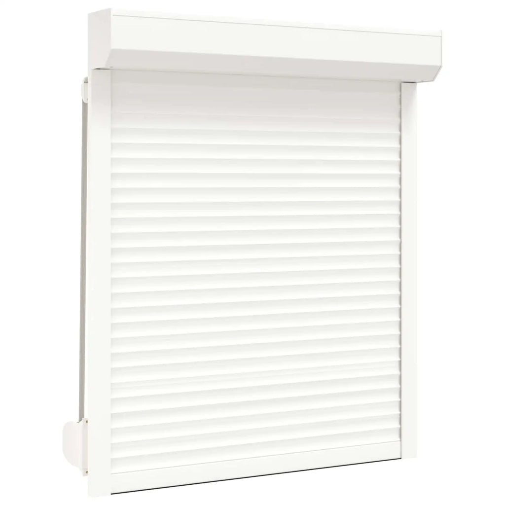 Persiana a rullo Bianco 100 x 130 cm Alluminio e poliuretano 42047055