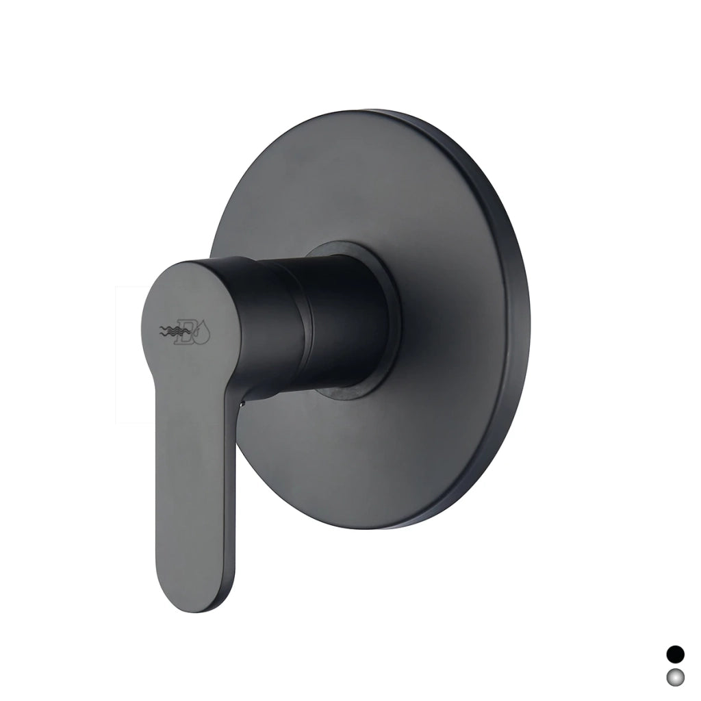 Miscelatore monocomando incasso doccia DH Nero opaco