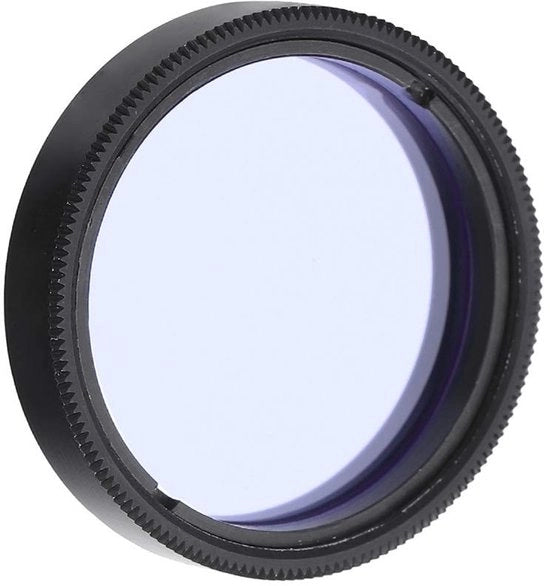 Filtro oculare 1,25 pollici - Vetro ottico - Lega di alluminio - Riduce la dispersione - Migliora il contrasto - Incluso contenitore di conservazione - Filtro oculare per occhi