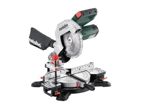 Metabo 610216000 KS 216 M Troncatrice 1100 W Lama 216 mm Inclinazione -2 a 47° Piano Girevole 47-47°