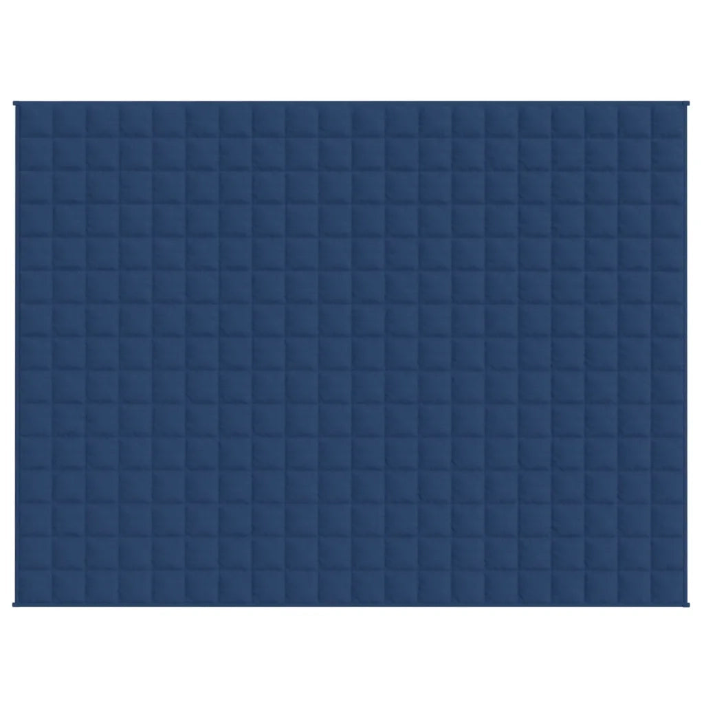 Coperta Ponderata Blu 152x203 cm 7 kg Tessuto