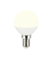 Lampadina LED E14 3W 250 lm sferica bianca luce calda