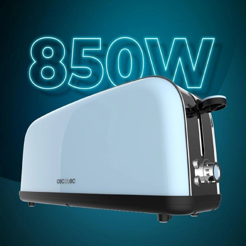 CECOTEC 04817 - Tostapane Toastin' time 850 Blue Long