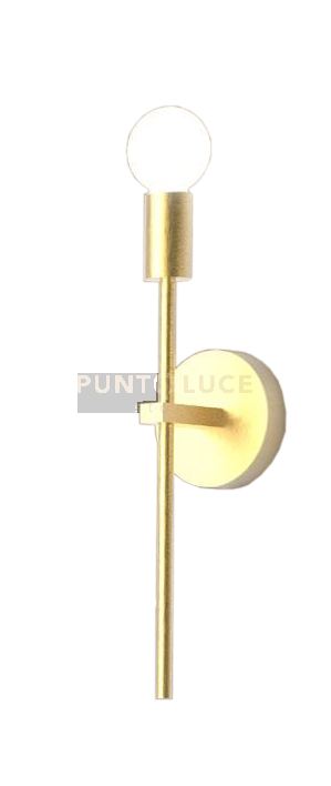 ANNA-A Applique da parete 1 luce ottone spazzolato attacco E27