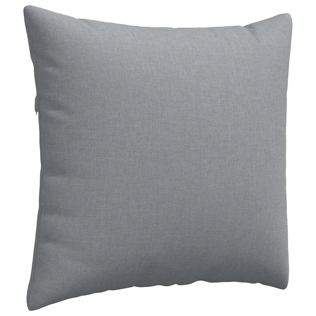Cuscini da Divano 2 pz | Cuscini per sedie Grigio chiaro 50 x 50 cm Tessuto