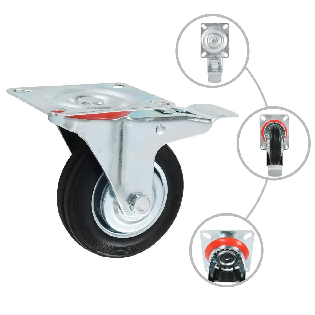 Rotelle 4 pz 100 mm 143462