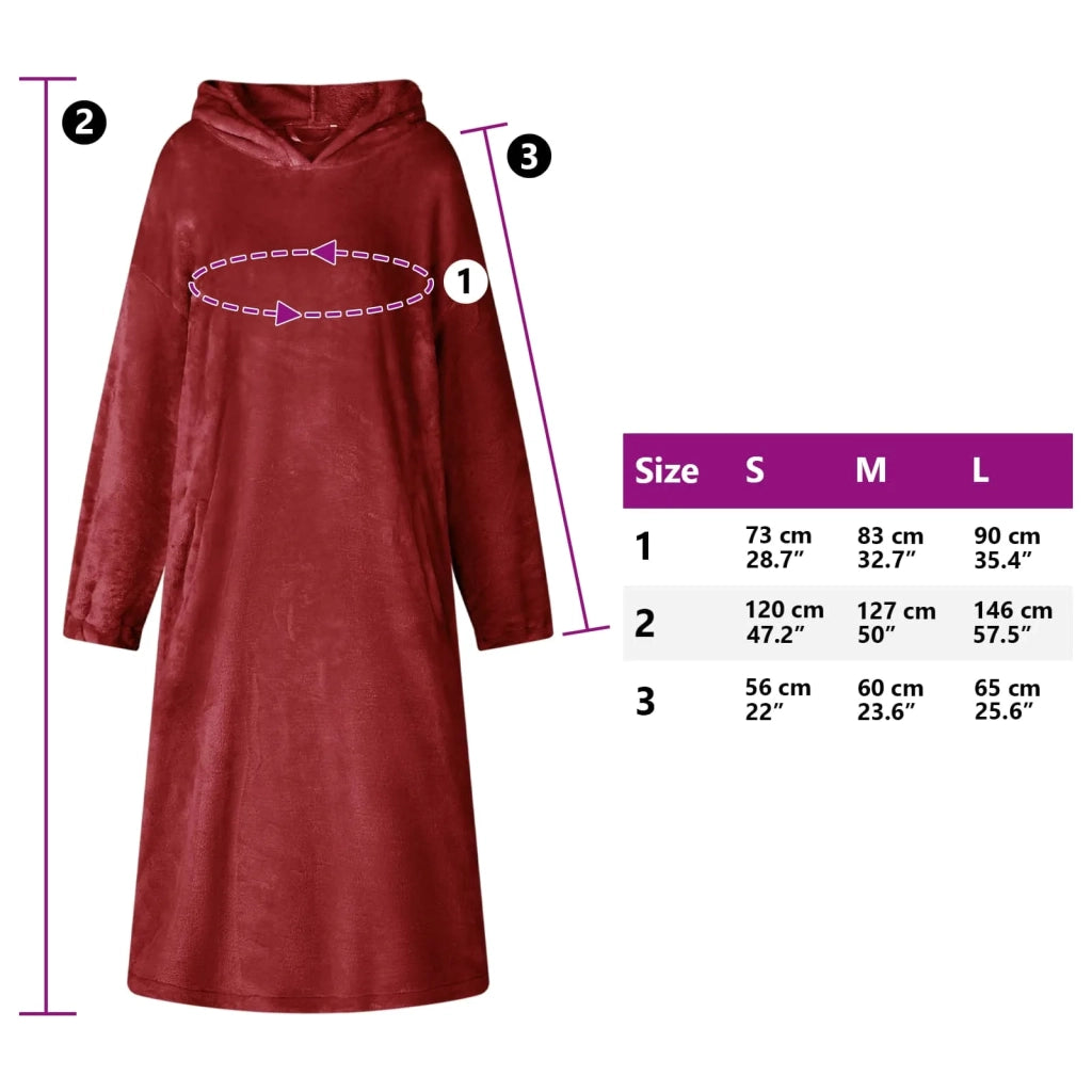 Felpa coperta Rosso Bordeaux s Flanella 42017170