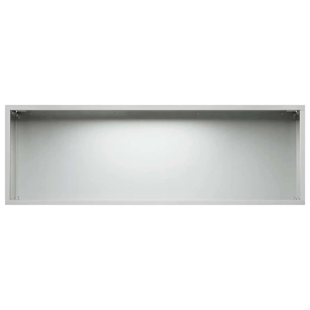 Vaso da giardino 2 pz Argento 60 x 20 x 20 cm Acciaio zincato 8005159