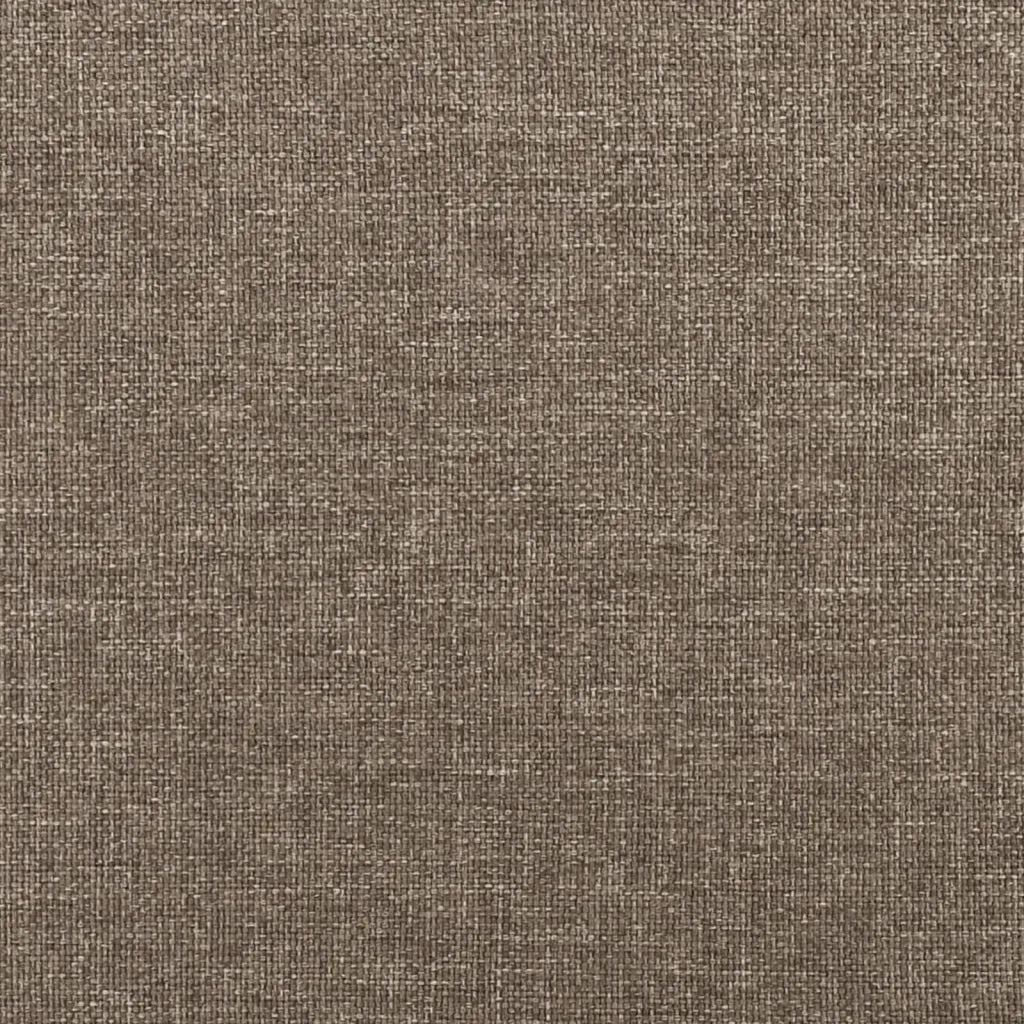 Testiera ad Orecchio Tortora 203x16x118/128 cm in Tessuto