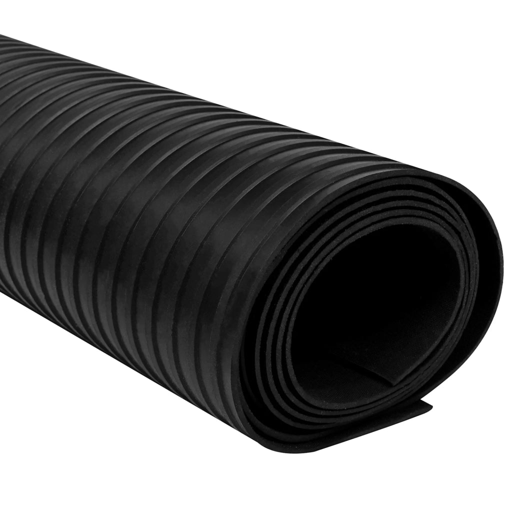 Tappeto per pavimento Nero 1 x 2 m Gomma