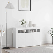 Credenza Bianco 116 x 30 x 75 cm Legno ingegnerizzato 3333876