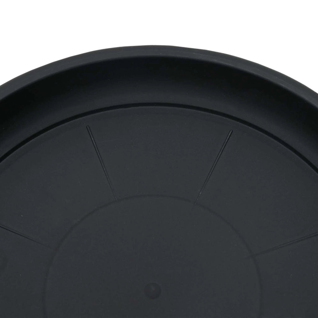 Vasi per Piante 6 pcs Nero Ø 30 x 25 cm Plastica 3403277