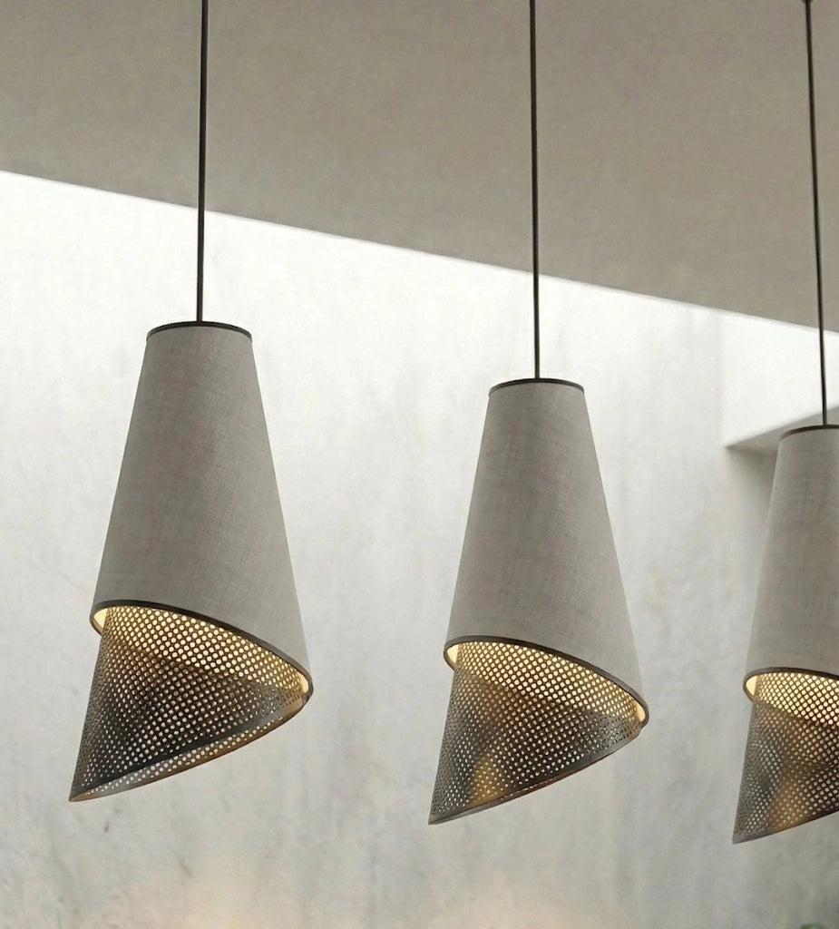 Lampada a sospensione MODA 3xE27 nera Emibig