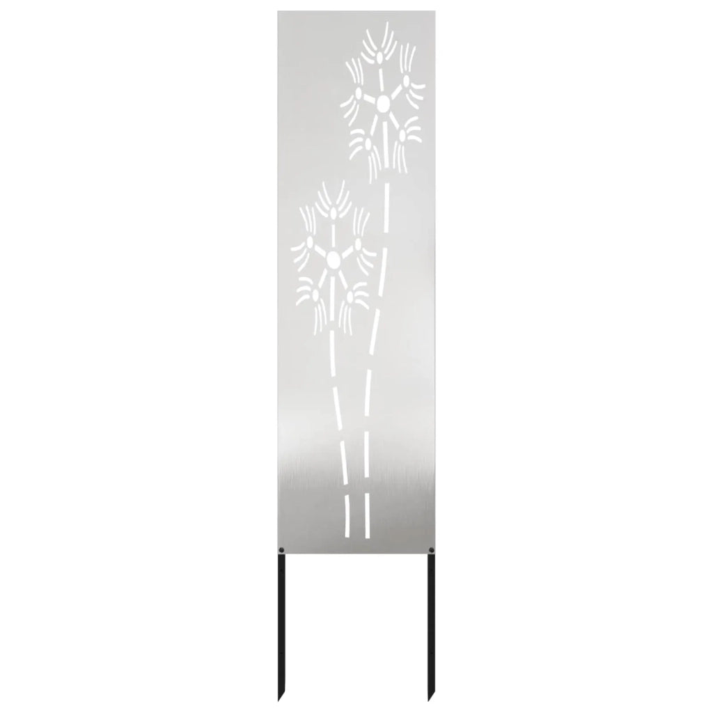 Schermo per privacy in giardino Traforo Argento 32 x 140 cm CFW4081866