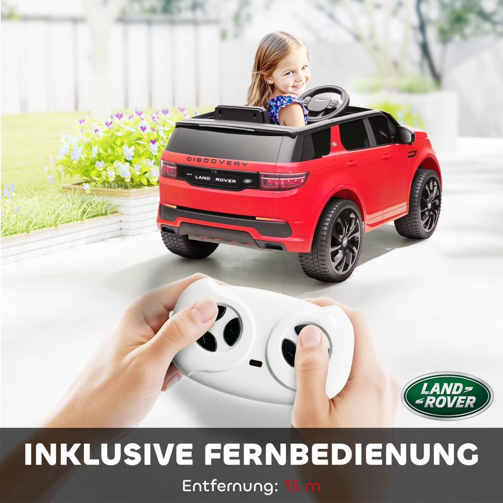 Auto elettrica per bambini con telecomando ¨C zephmum ¨C 12V, LED, rosso