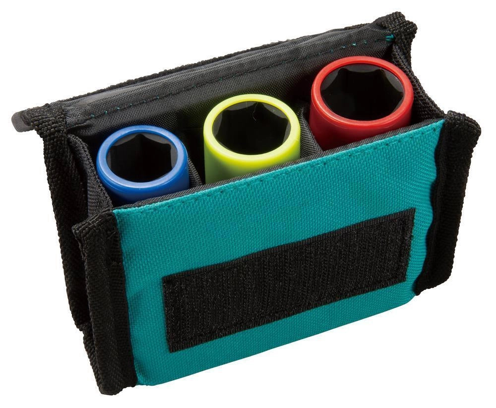 Makita E-12354 Set 3 Bussole Profonde per Ruote Attacco 1-2'' Misure 17 19 21 mm CrMo