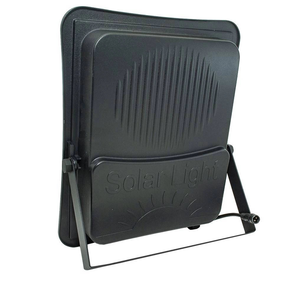 Trade Shop - Faro Con Pannello Solare Ip65 E Sensore Crepuscolare Proiettore 50 100 200 300w -  50 Watt
