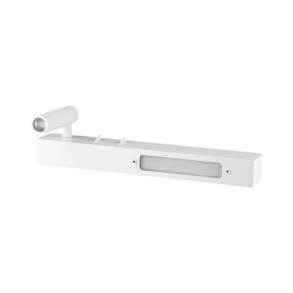 V-TAC Applique LED 9W lettura interruttore bianca 3000K