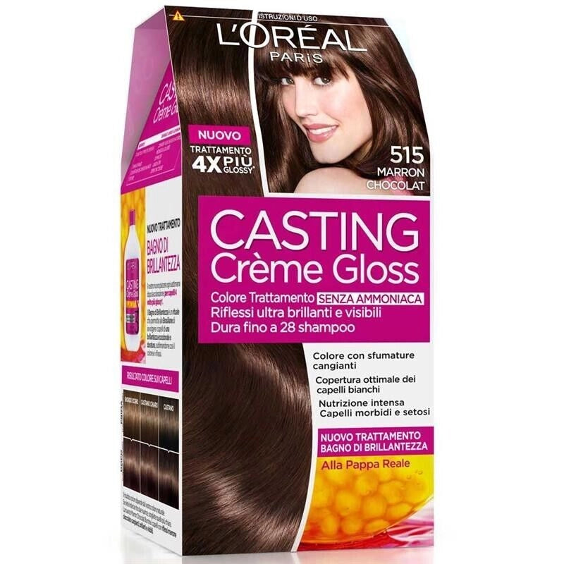 CASTING CREME GLOSS TINTA PER I CAPELLI N.515 COLORE MARRONE CIOCCOLATO