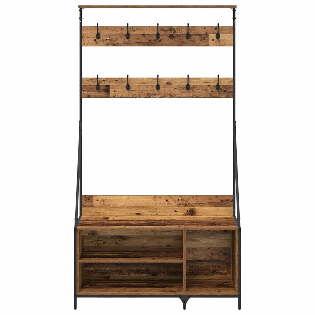 Stendibiancheria Legno vecchio 100 x 41 x 184 cm CFW7960350
