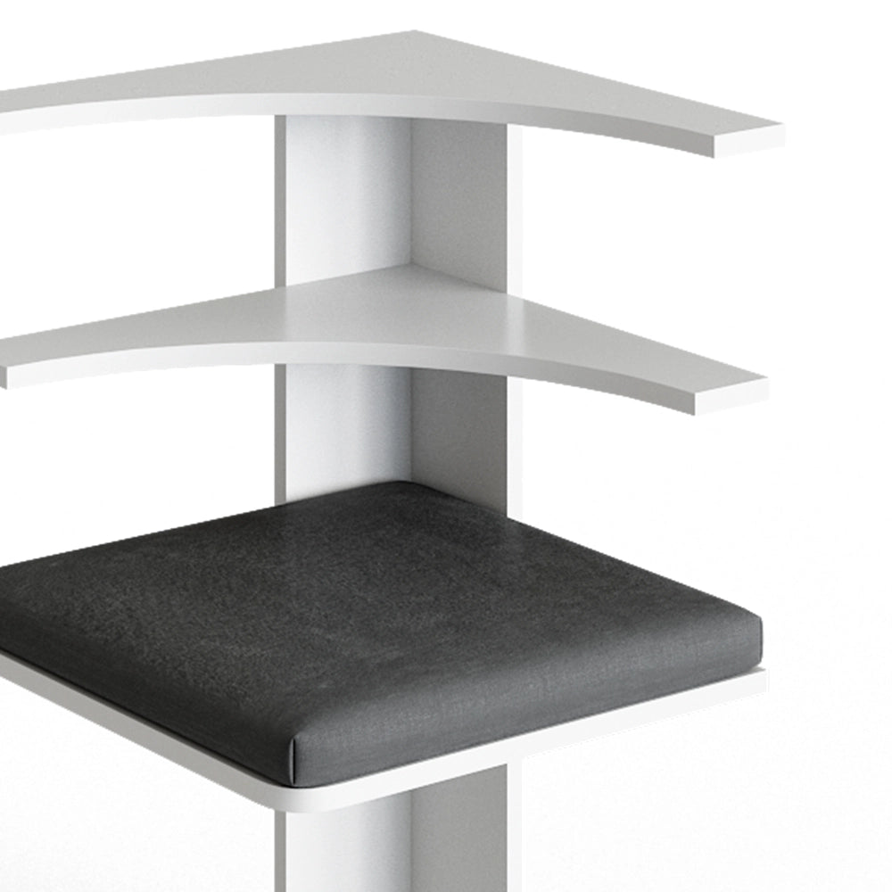 Vicco Panca ad angolo Bianco 43.5 x 43.5 cm
