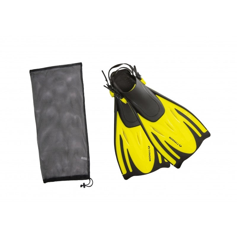 PINNE T-JET BAMBINO GIALLE S-M T-JET FOOT FIN YELLOW ADULT L-XL