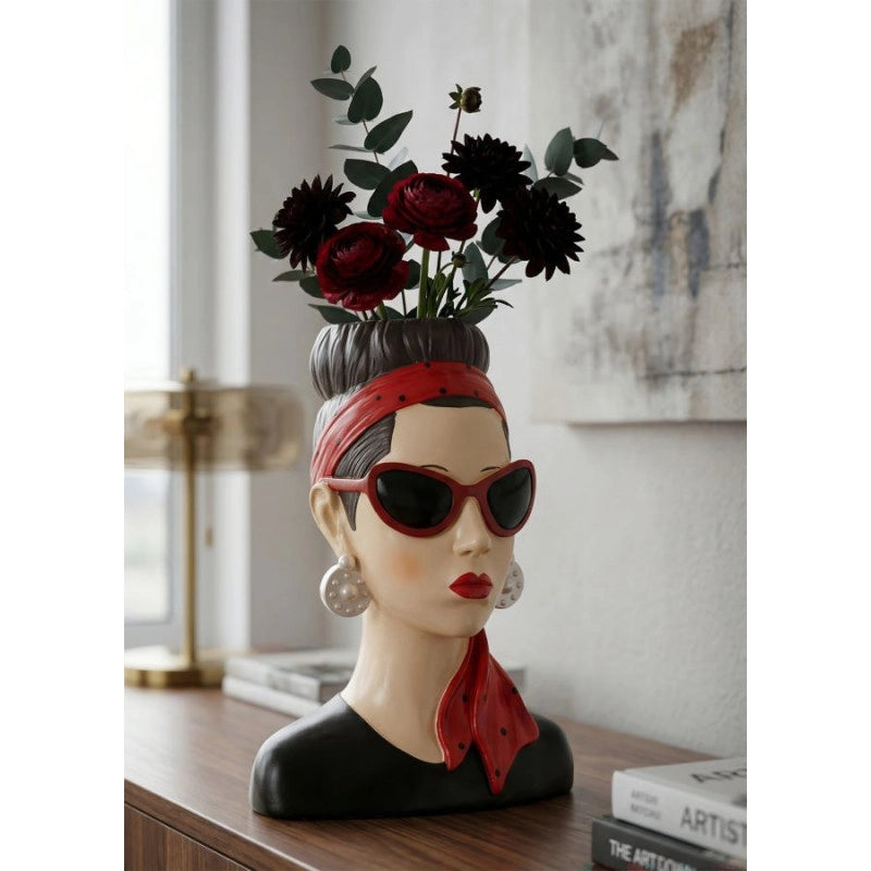 Vaso Donna Hollywood -b- cm 21x16x27