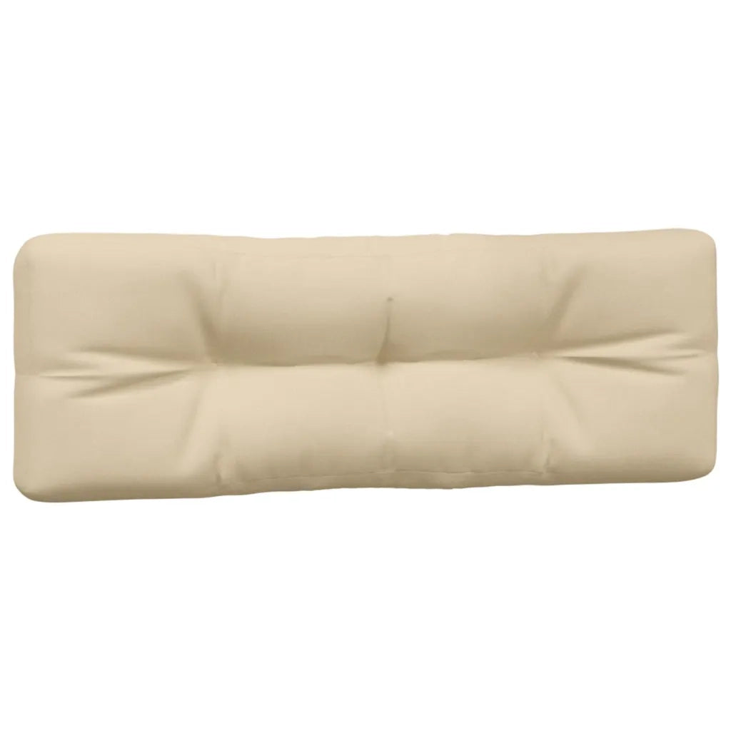 Cuscini per Pallet 2 pz Beige in Tessuto 360736