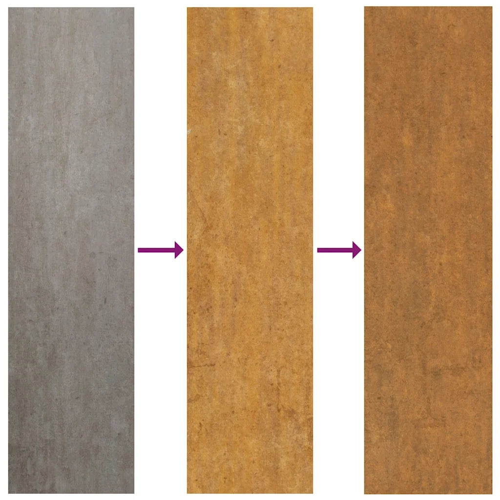Fioriere | Cassetta per fiori | Letto Rialzato da Giardino 386x50x36 cm Acciaio Corten