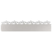 Bordure per prato 20 pz Argento 103 x 0,05 x 22 cm CFW1657857