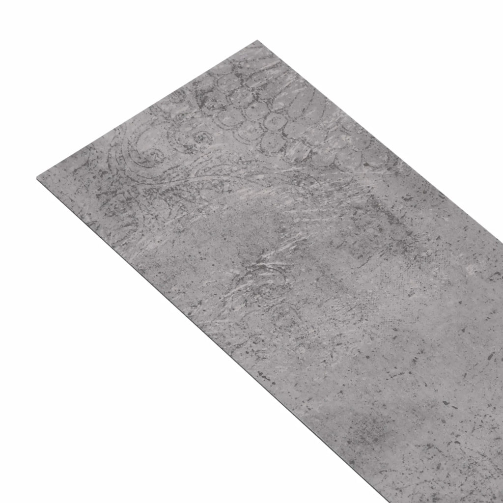 Tavole per Pavimenti 36 pcs Marrone Cemento 5,02 m² PVC 42046285