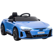 Auto Elettrica per Bambini Audi RS e-tron GT con Telecomando ¨C Minimal ¨C 103x58x41 cm Blu