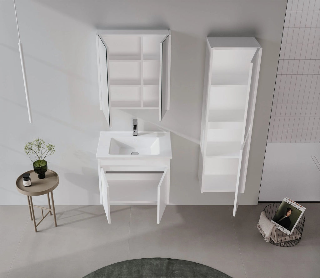 Mobile lavabo "Arno 65" - 65 x 45 x 52 cm - Bianco