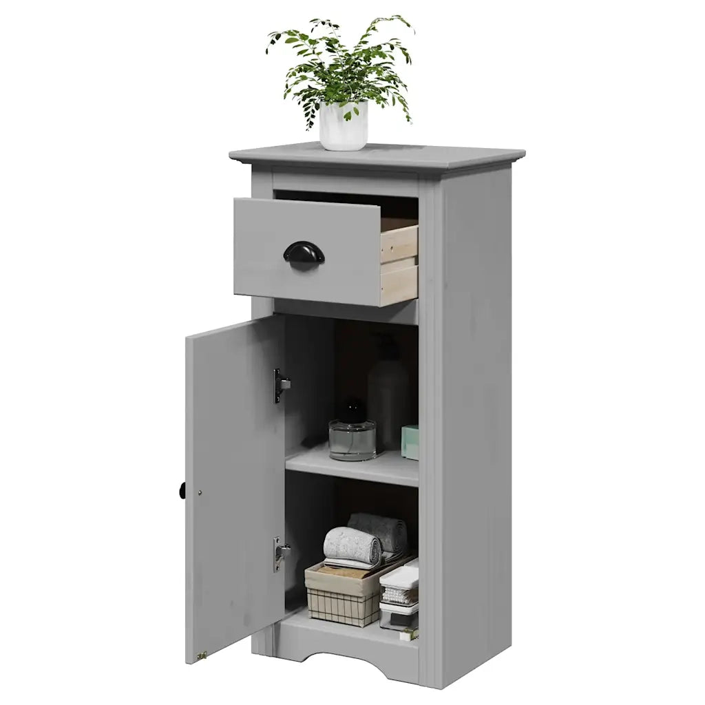 Mobile da Bagno BODO Grigio 44x30x90 cm 4016859