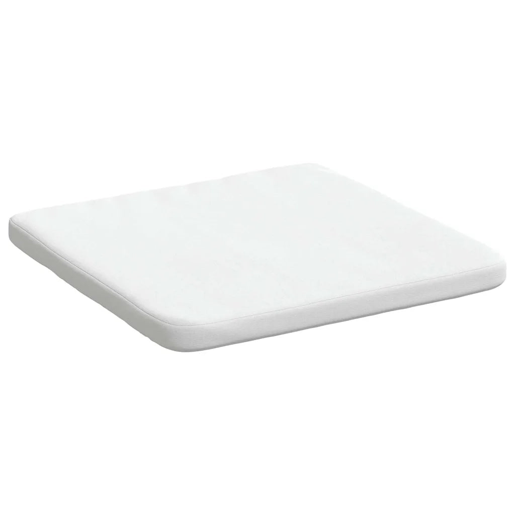 Cuscini per Seduta 4 pcs Bianco 40 x 40 x 3 cm Tessuto 42015200
