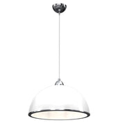 Lampada a sospensione semicircolare bianca E27 15W Luminex