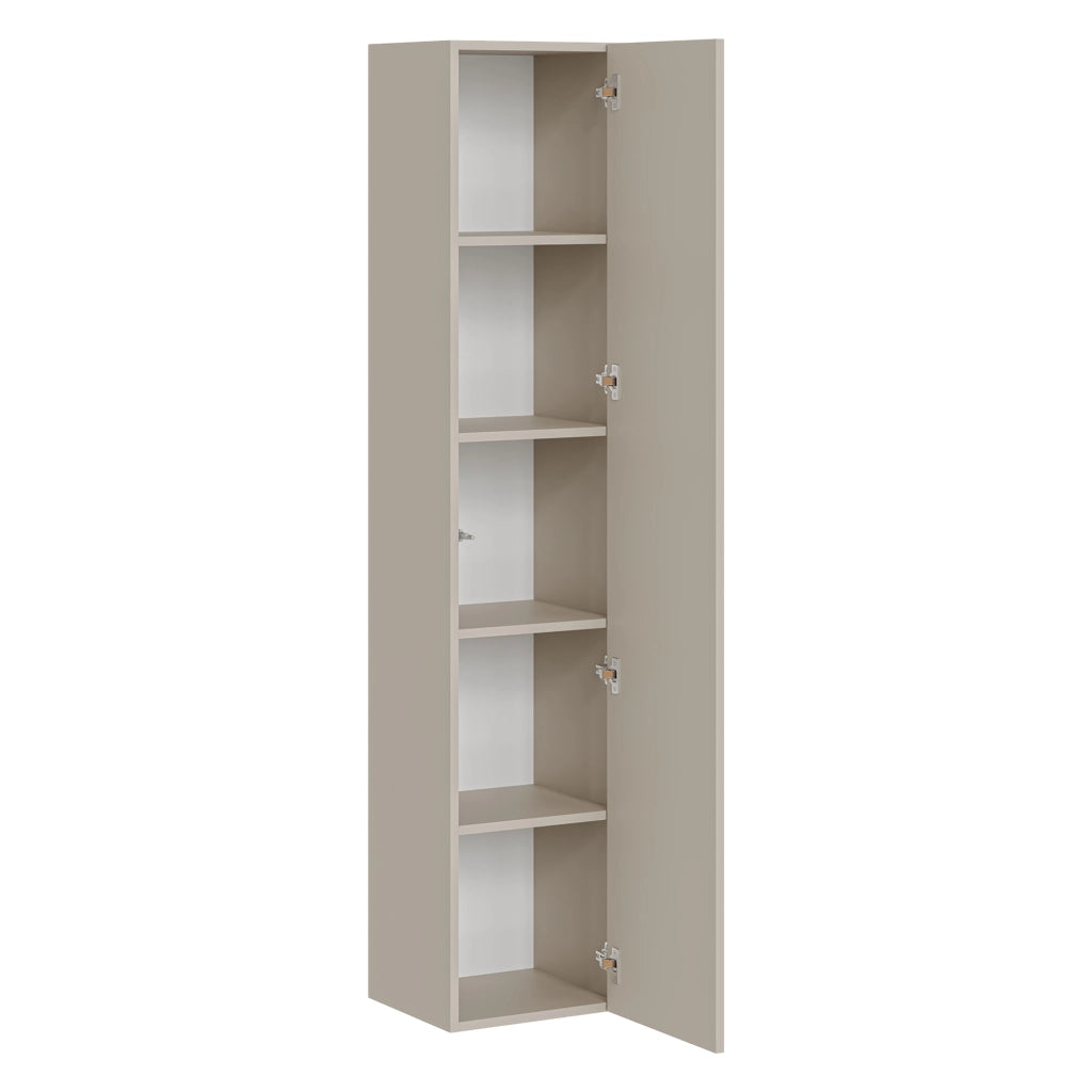 Chiari, Mobile Colonna 4 Ripiani, 35x32x168h cm Beige
