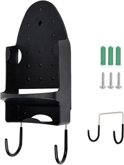Opbergrek - Strumento di appoggio per pettine con Opberghaak - Sostegno per strumenti da parete - Nero
