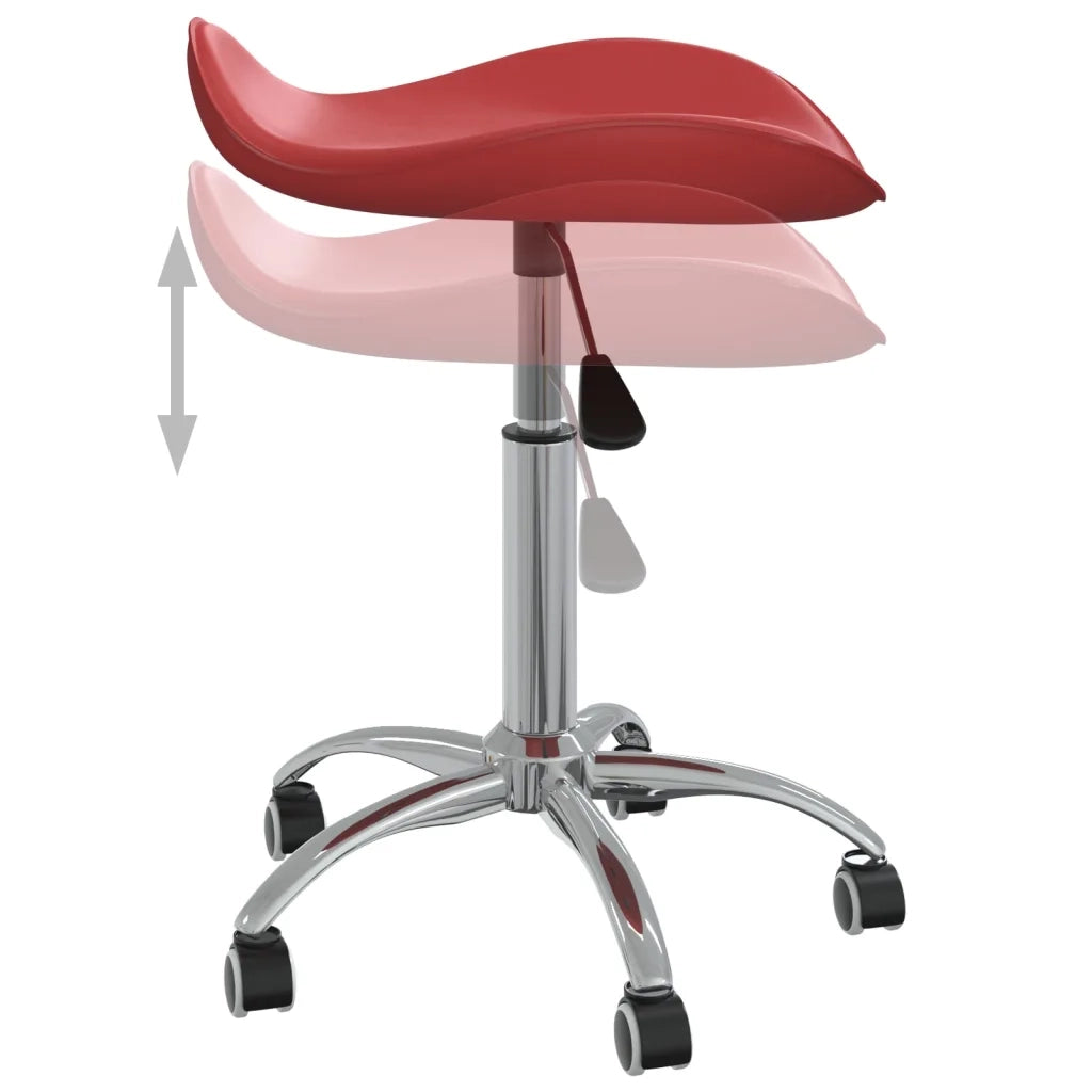 Sedia da Ufficio Rosso Vino in Similpelle 3088561
