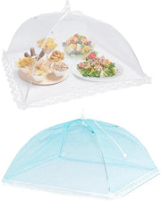 Copertura alimentare pieghevole per insetti - 32 x 32 cm - Ideale per barbecue