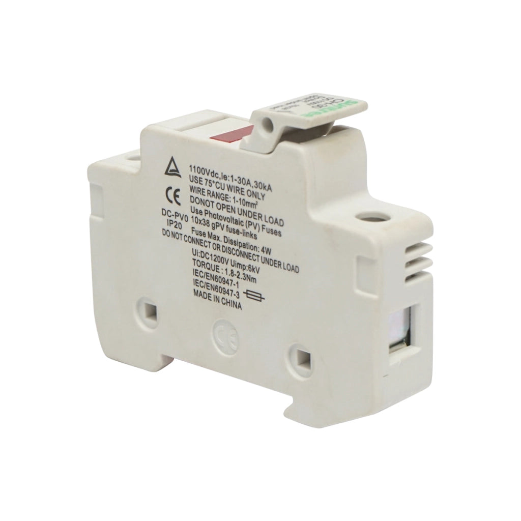 Zoccolo, separatore fusibile gPV per sistemi fotovoltaici 1P, 1100V Suntree