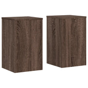 Supporti per piante | Sostegno per piante 2 pz Marrone 30x30x50 cm Legno Multistrato