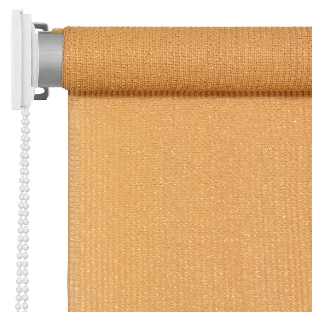 Tenda a Rullo per Esterni 65(L)x140(A) cm Beige 312575