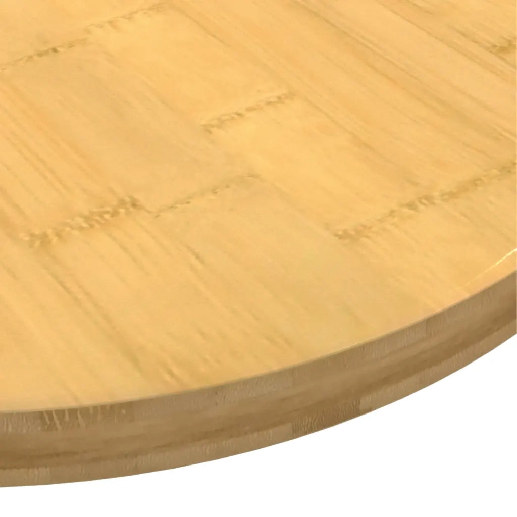 Piano del Tavolo Ø50x2,5 cm in Bambù 352680