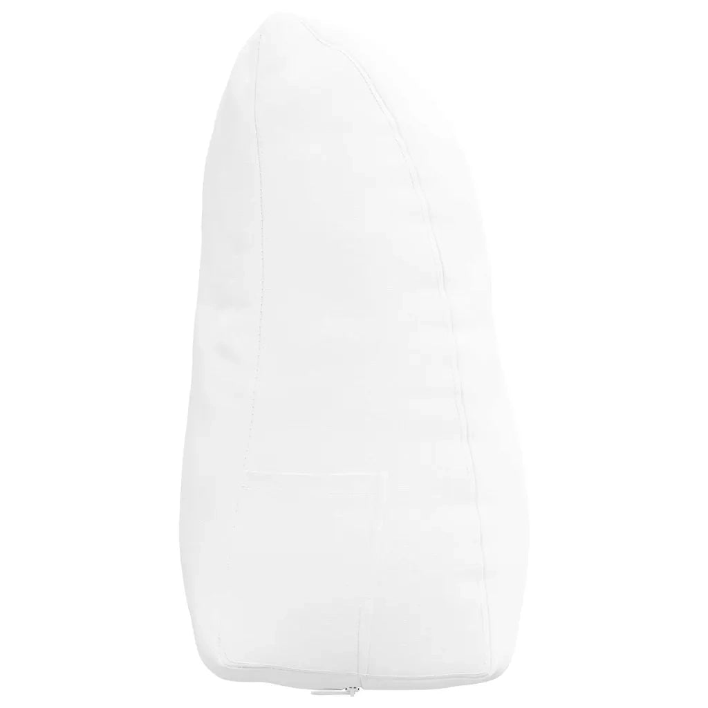Cuscino per Schiena | Cuscino dorsale Bianco 45 x 24 x 50 cm Tessuto