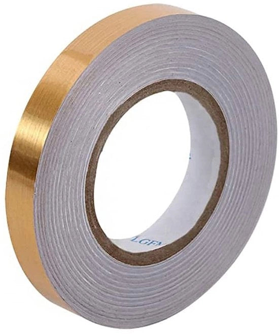 Tappetino decorativo in oro - facile da applicare - 2 cm x 50 metri - per decorazione di parete - adatto per bagno e soggiorno
