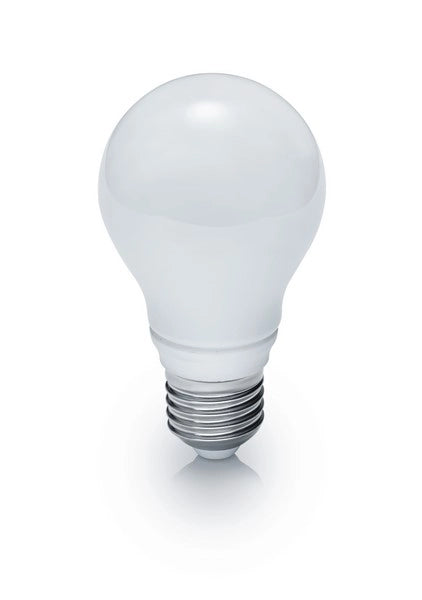 Lampadina LED globo E27 10W 800 lm luce calda Trio