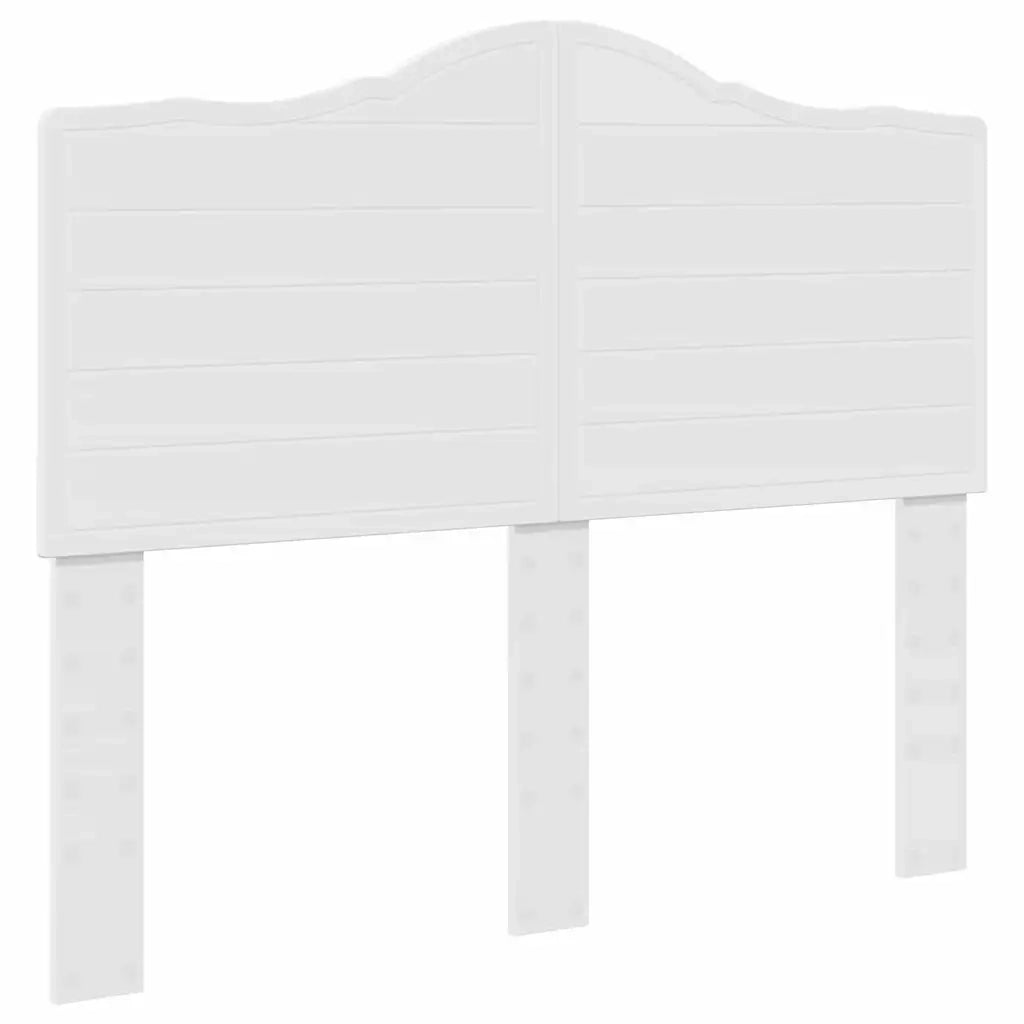 Testiera-Testata-Testiera Decorativa Bianco 135 cm Legno multistrato 172471