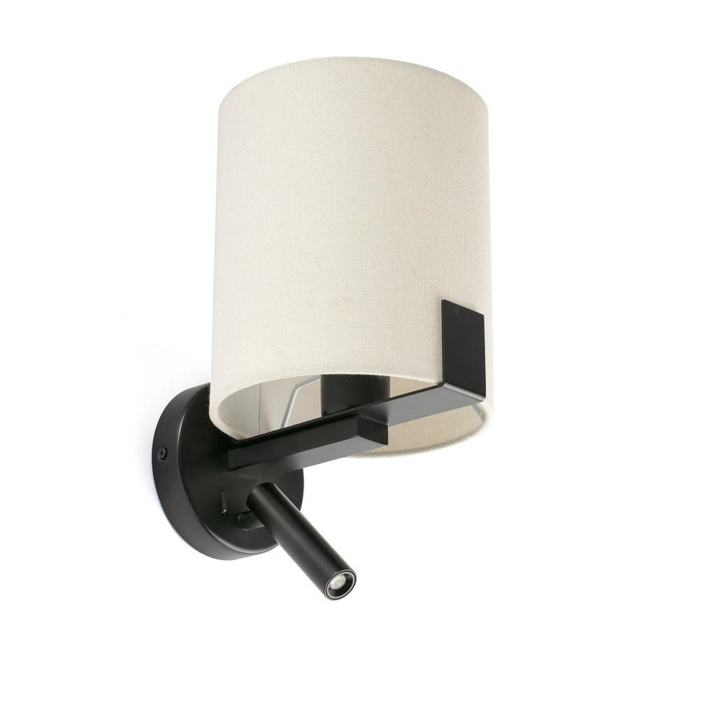 NILA, Applique con Lettore Led, Faro Barcelona